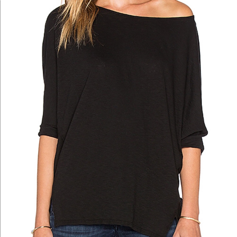 Two Michael Stars 3/4 sleeve boatneck tees!